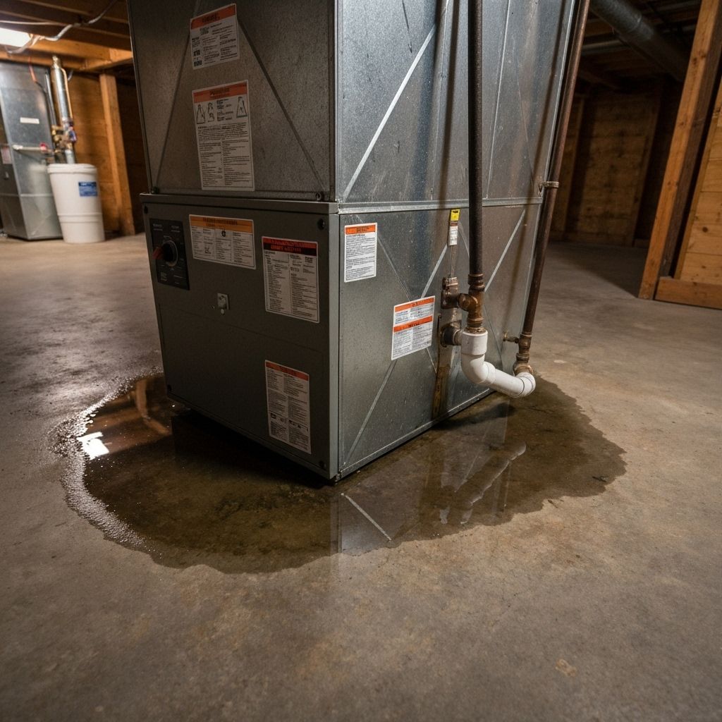 5 Warning Signs Your Furnace Is Leaking Water